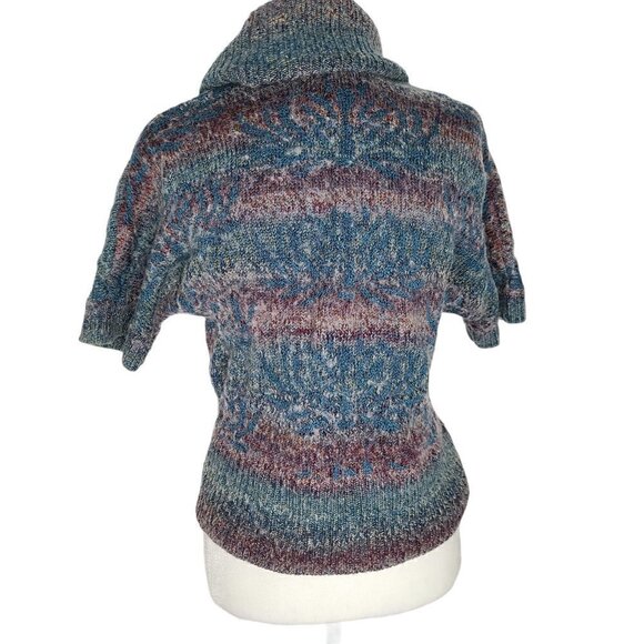 Coldwater Creek Wool Blend Cowl Neck Sweater Top - Picture 2 of 5